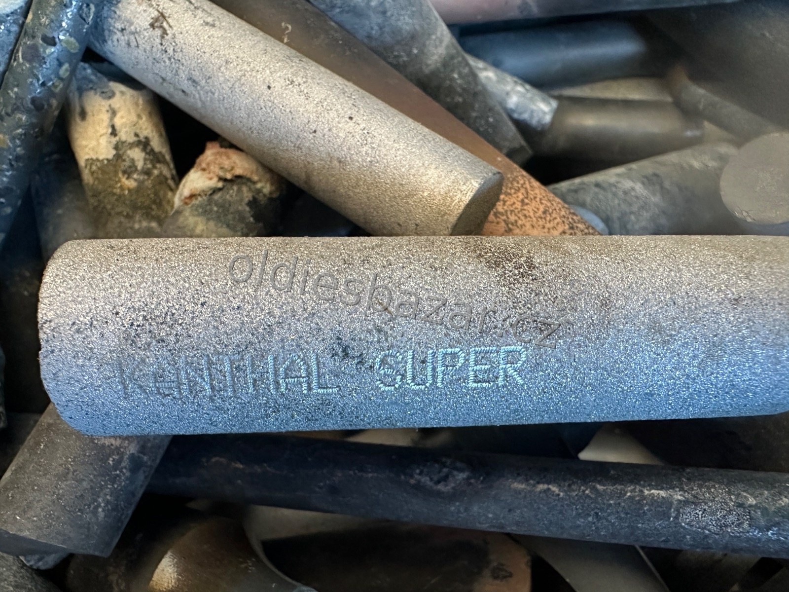 Výkup použitých topných tyčí Kanthal Super a článků MoSi₂